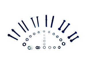螺旋道釘、螺紋道釘、方道釘、魚尾螺栓及螺母、平墊、彈墊